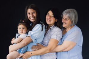 Lombardia, Sondrio, Valchiavenna, Valtellina, Lago di Como, Fotografia di famiglia
