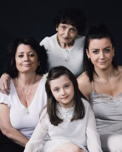 Lombardia, Sondrio, Valchiavenna, Valtellina, Lago di Como, Fotografia di famiglia